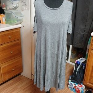 Style & Co. Charcoal Dress Large